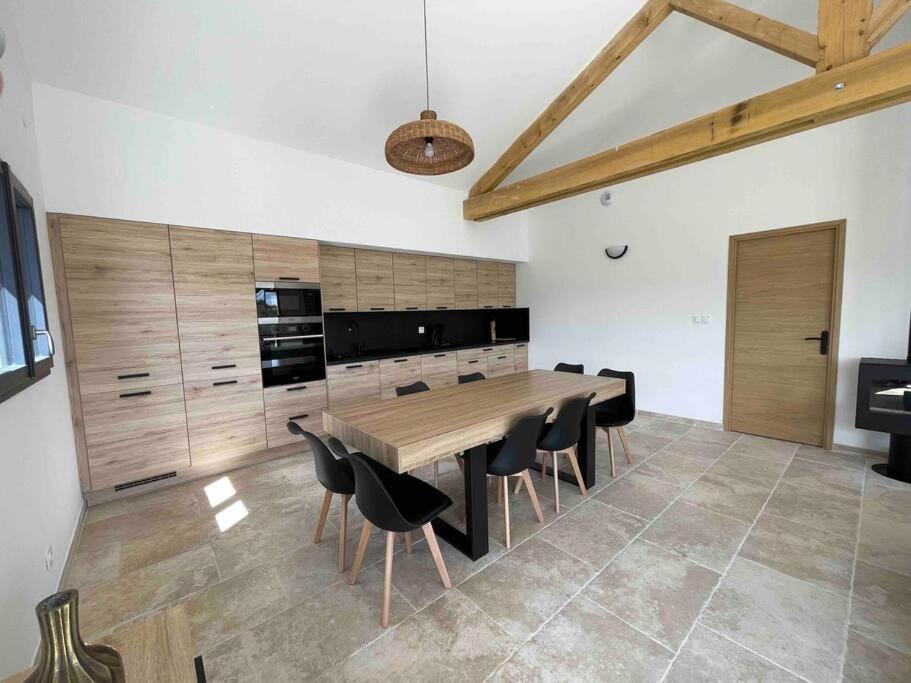 Villa 8Pers Au Calme Avec Superbe Vue Barbecue Wifi La Panouse (Lozere) Exterior foto